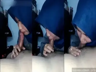 Bokep Hijab Tetangga Muda Cantik Minta Ngemut Kontol Sampe Crot di Mulut